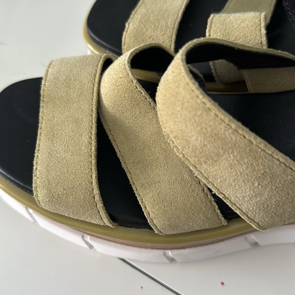 Sorel sz 9.5 platform soft sage green sandals - Picture 7 of 7